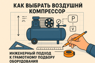 Как выбрать воздушный компрессор: инженерный подход к грамотному подбору оборудования